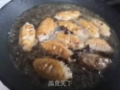 Make Red-burned Coke chicken step 3