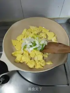 Make Smelt fried eggs step 7