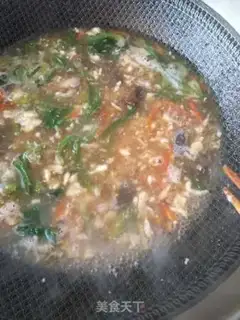Make Meat-ding sea cucumber soup step 13