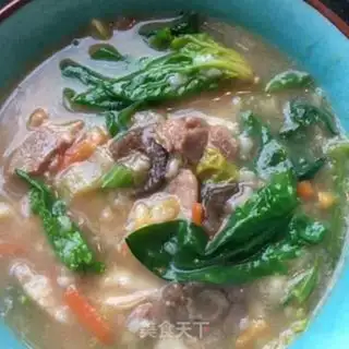 Make Meat-ding sea cucumber soup step 18