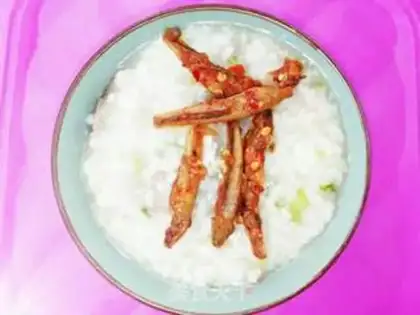 Make Skinny pork porridge step 0
