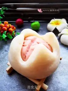 Make Flower buns step 14
