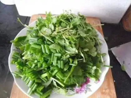 Make Salad with spinach step 4