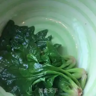 Make ♪ Sea cucumber egg and spinach ♪ step 6