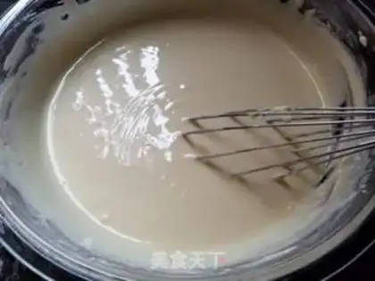 Make Coconut baked pastry step 2