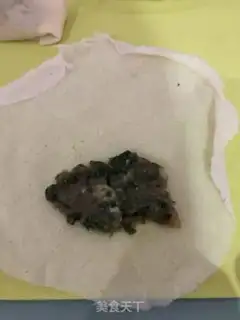 Make Spring rolls step 1