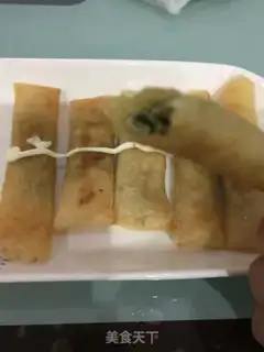 Make Spring rolls step 5