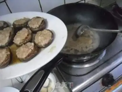 Make Meat and mushrooms step 7