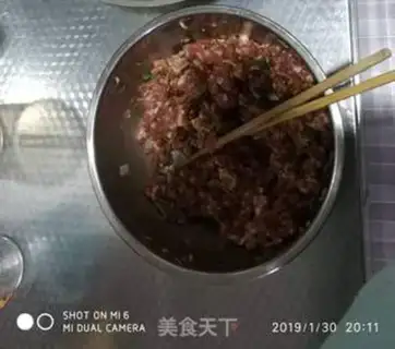 Make Pork buns step 1
