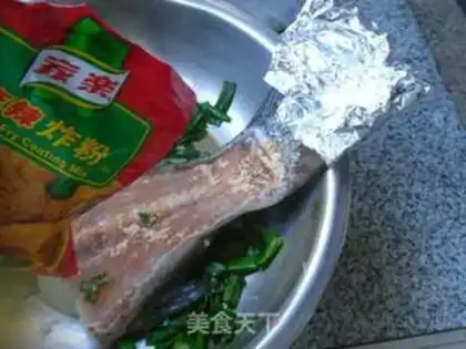 Make Baked fish tails step 4