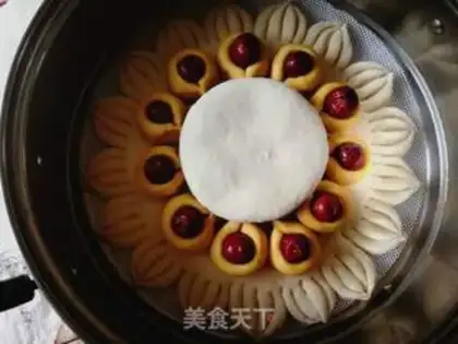 Make The flower of the 28th radiant date step 15