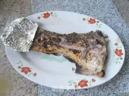 Make Baked fish tails step 10