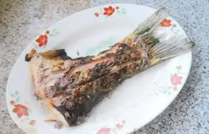 Make Baked fish tails step 11