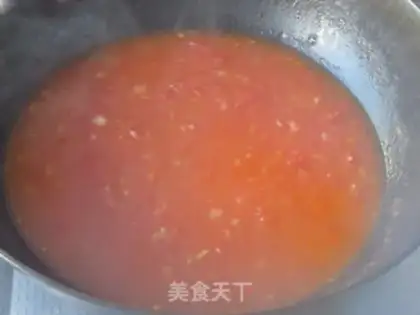 Make Silverfish soup with eggplant juice step 8