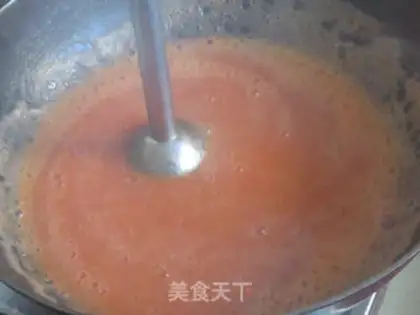 Make Silverfish soup with eggplant juice step 9