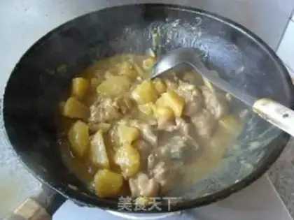 Make Curry chicken step 12