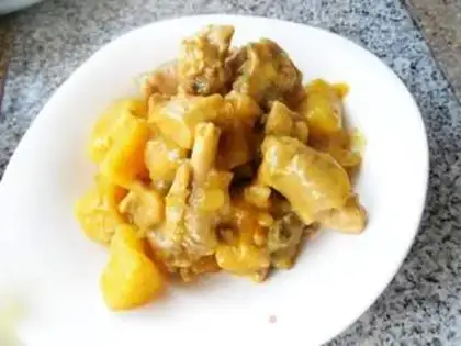 Make Curry chicken step 13