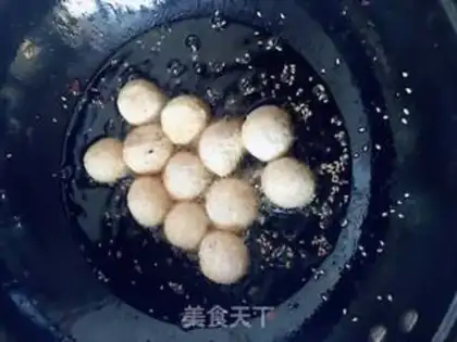 Make Fried sesame ball step 1