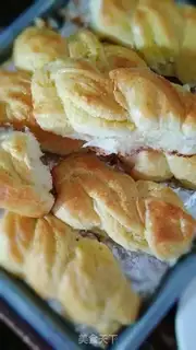 Make Milky-twisted bread step 8