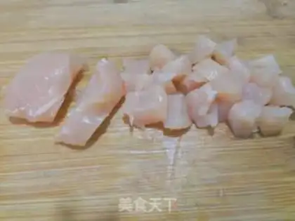 Make Chicken fried rice with cheese sauce step 0