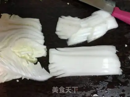 Make Cabbage helps with the fish step 1