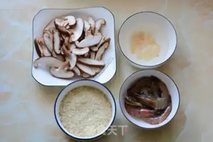 Make Shrimp congee step 0