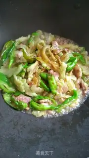 Make Five flowers and a bitter melon step 6
