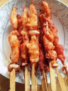 Make The fried flesh and blood are connected step 3