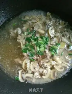Make Plum meat grinds the rice line step 7
