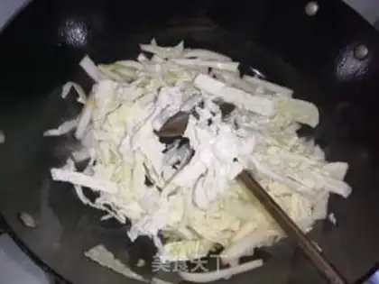 Make The cabbage is frozen tofu step 7