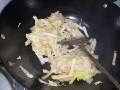 Make The cabbage is frozen tofu step 9