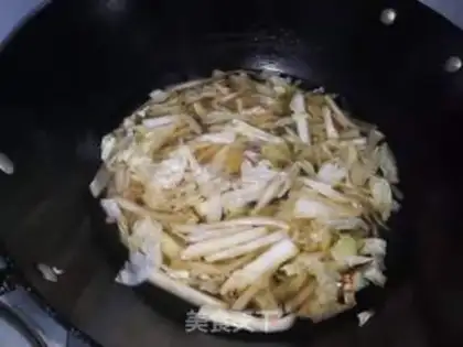 Make The cabbage is frozen tofu step 10