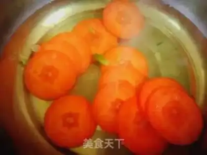 Make Carrots, bean-dry vegetables step 3