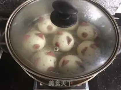 Make Pork buns step 13