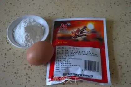 Make Dried fried balls step 1