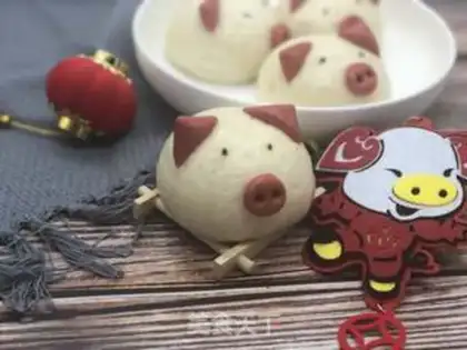 Make Pork buns step 15