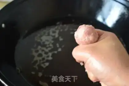 Make Dried fried balls step 3