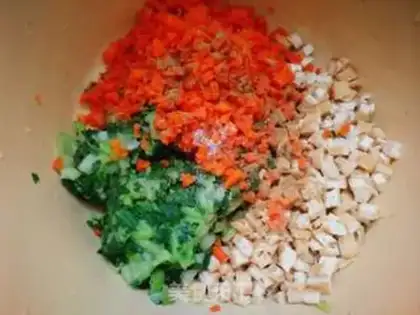 Make Carrots, bean-dry vegetables step 7