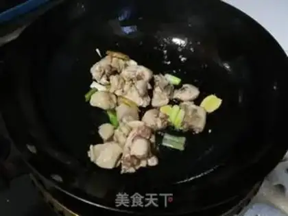 Make Three chickens for chestnuts step 5