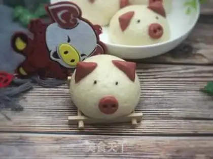 Make Pork buns step 17