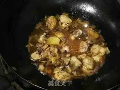 Make Three chickens for chestnuts step 6