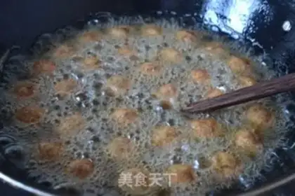 Make Dried fried balls step 5