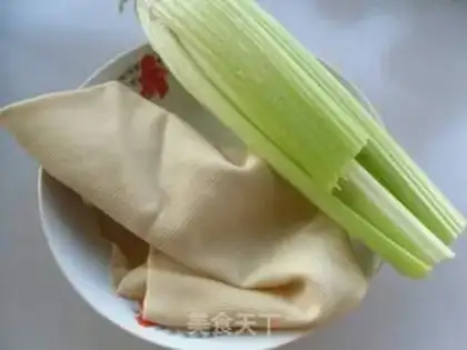 Make Celery tofu step 0