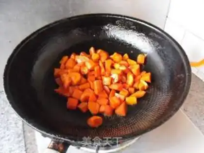 Make Cashew nut carrots step 7