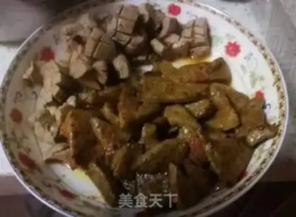 Make The liver and the waist are fried step 6