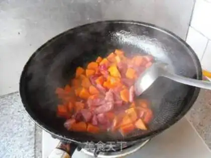 Make Cashew nut carrots step 10