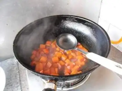 Make Cashew nut carrots step 11