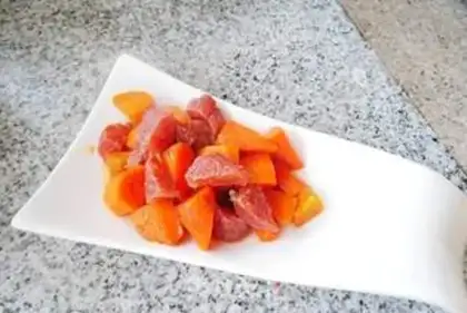 Make Cashew nut carrots step 12