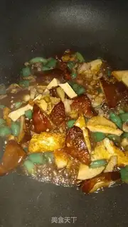 Make Tofu fried meat step 7