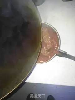 Make Spicy red oil step 7
